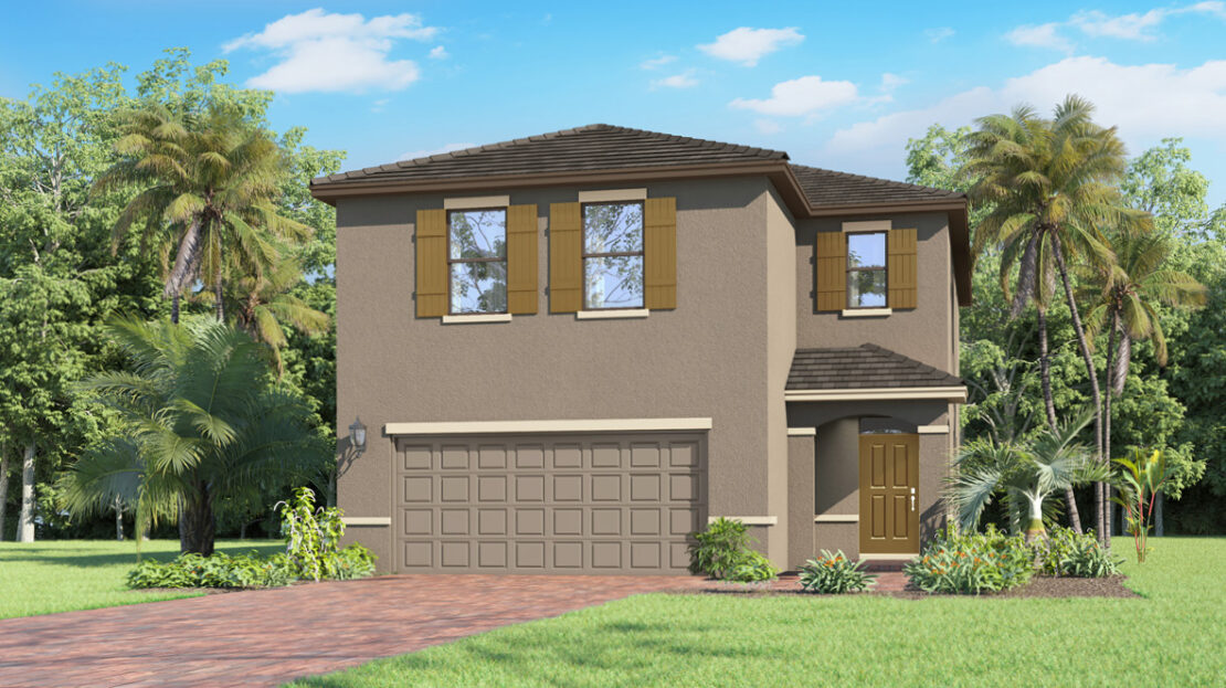 Elston Exterior floorplan