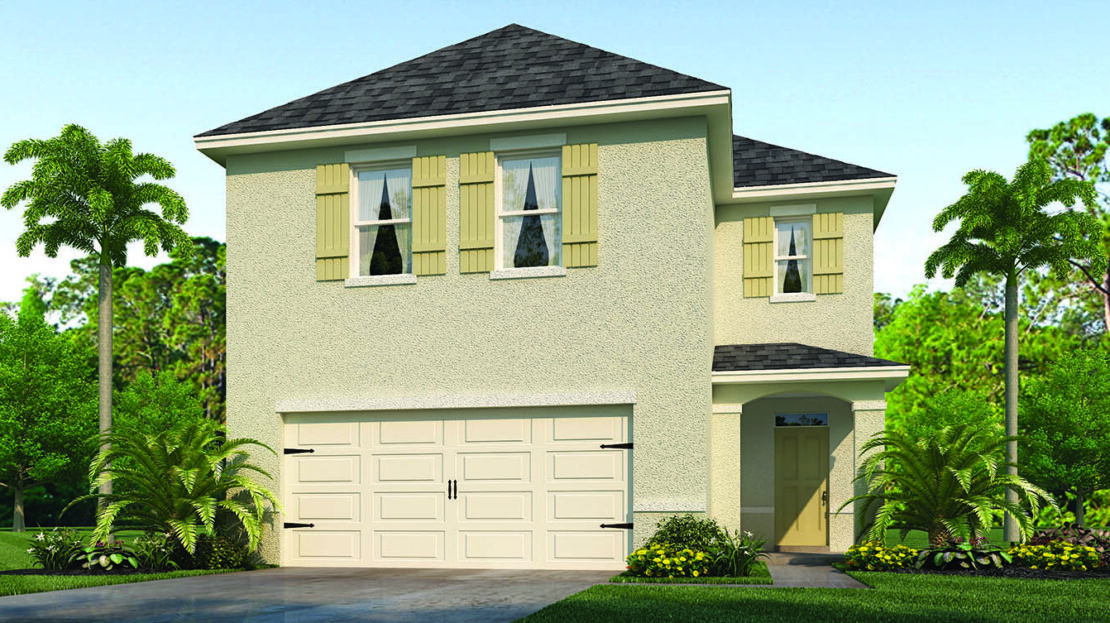 Elston Exterior floorplan