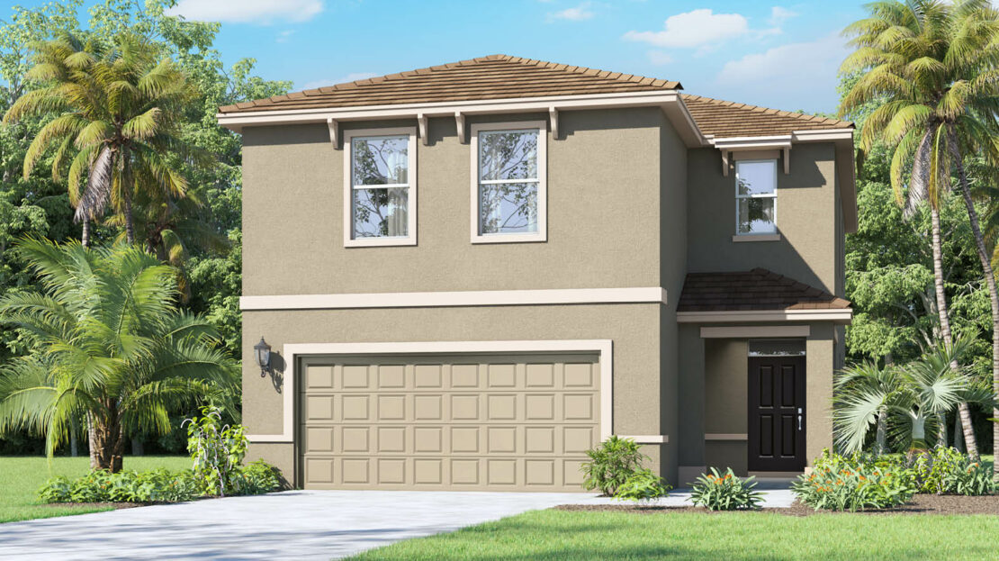 Elston Exterior floorplan