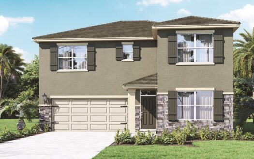 Ensley Exterior floorplan