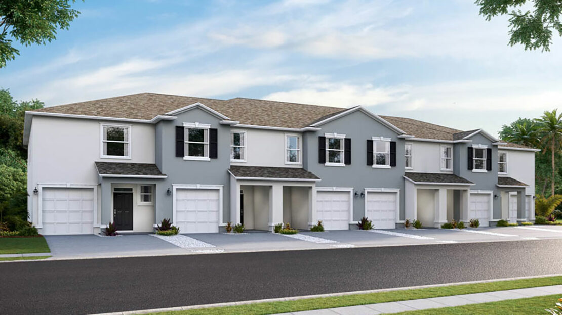 Glen Townhomes model