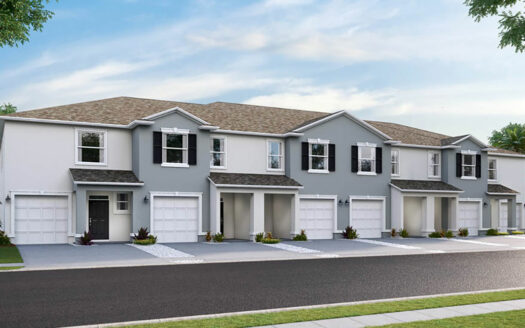 Vale Townhomes Exterior floorplan