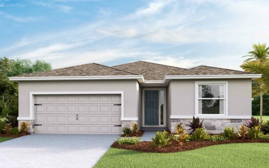 Lantana Exterior floorplan