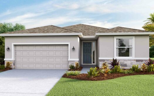 Lantana Exterior floorplan