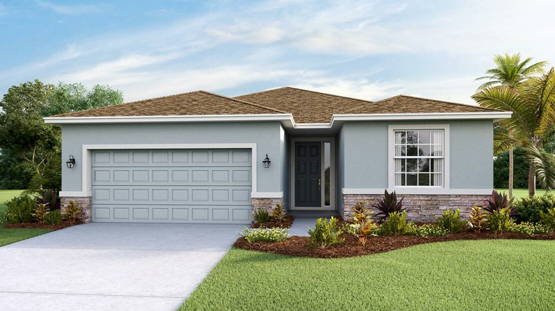 Lantana Exterior floorplan