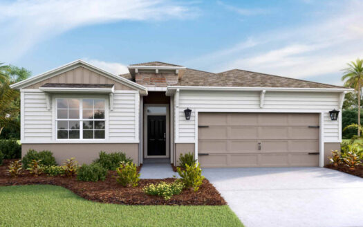 Delray Exterior floorplan