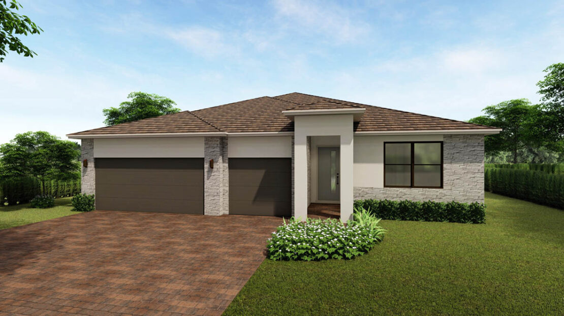 Fraser Exterior floorplan