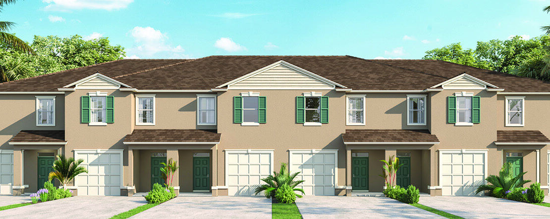 Glen - Unit B Exterior floorplan