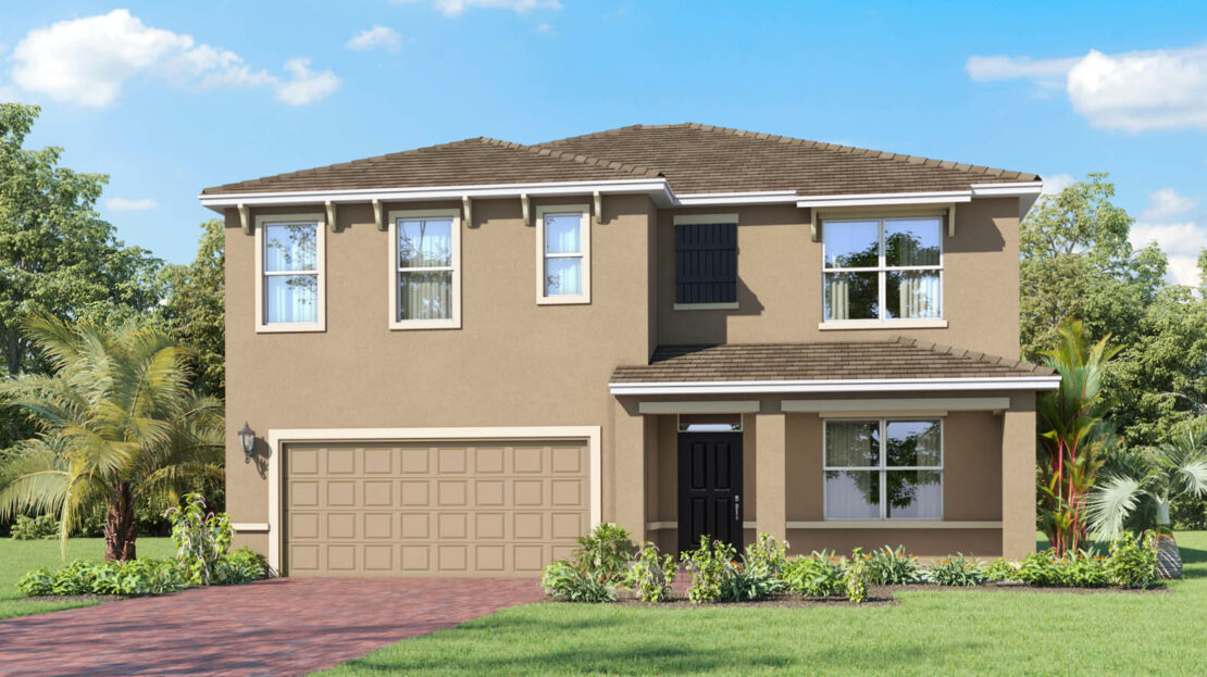 Hayden Exterior floorplan