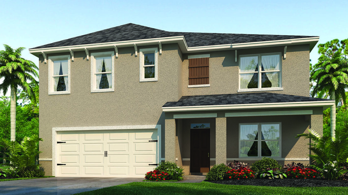 Hayden Exterior floorplan