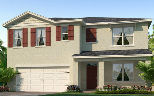 Hayden Exterior floorplan