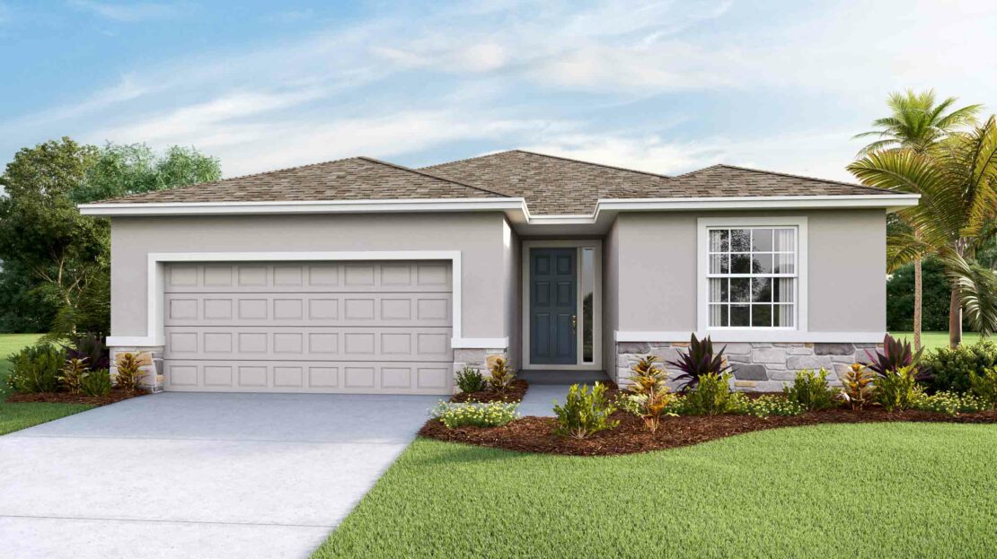 Lantana Exterior floorplan