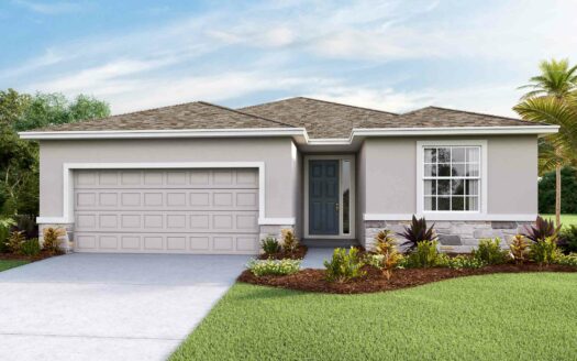 Lantana Exterior floorplan