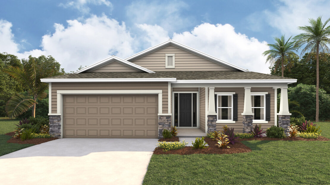 Laurel Exterior floorplan