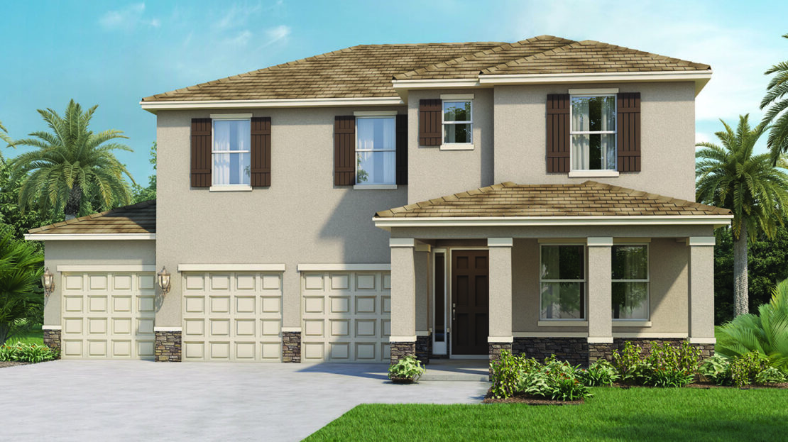 Mckenna Exterior floorplan