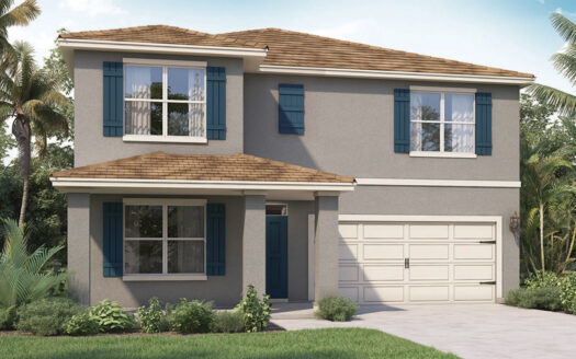 Parker Exterior floorplan