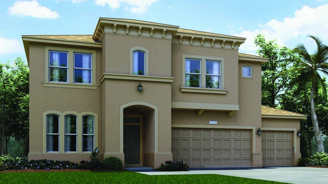 Summerlin Exterior floorplan