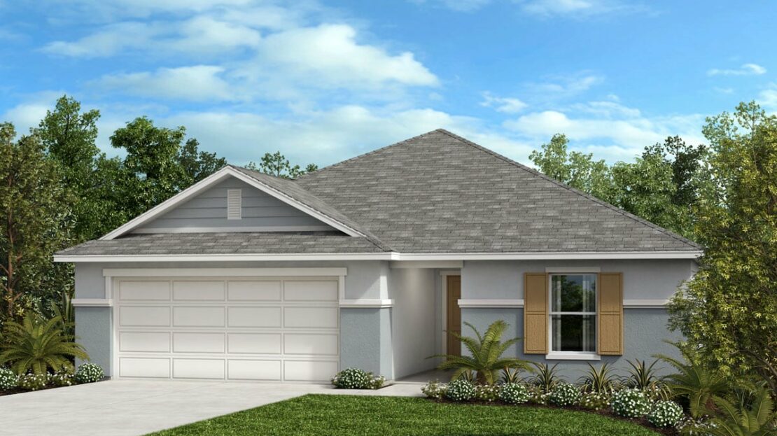 Plan 1707 Model at Cedar Crossings II