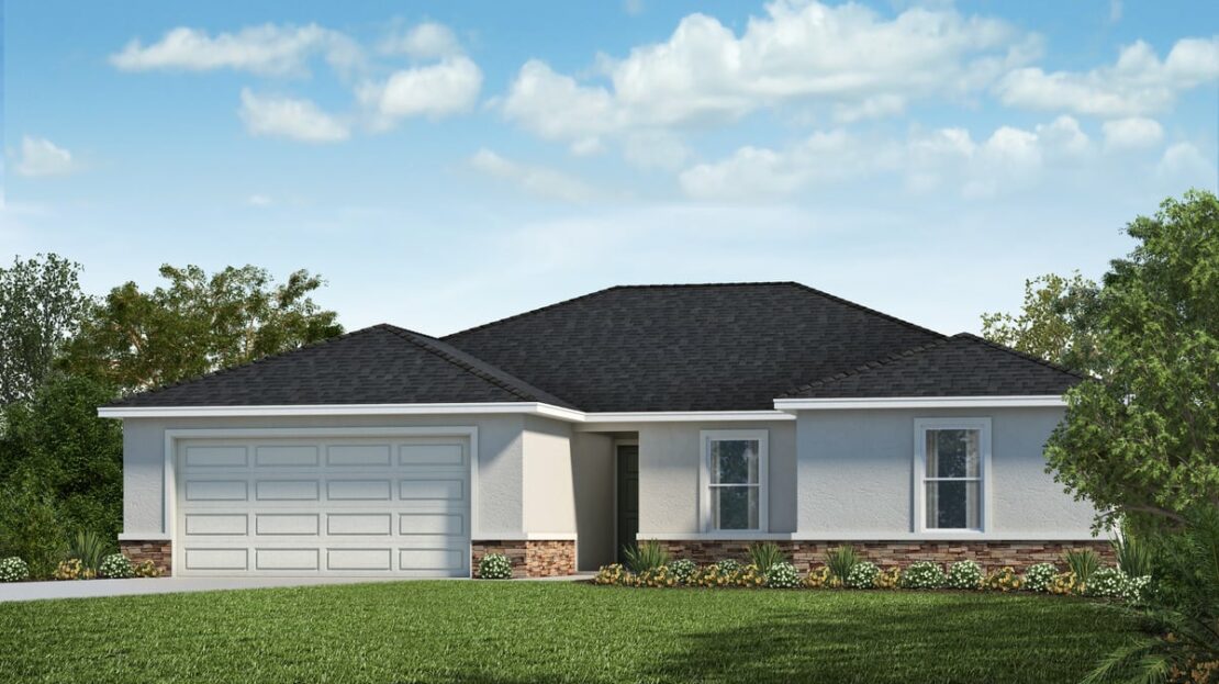 Plan 1839 Model at Cedar Crossings III by KB Home