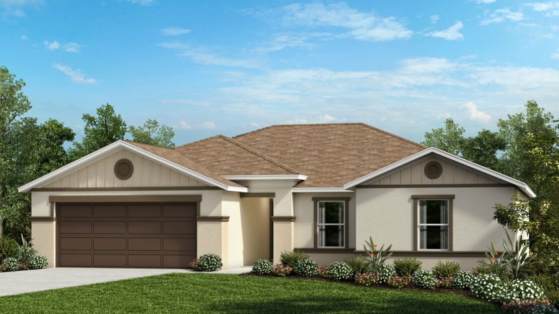 Plan 1839 Model at Cedar Crossings III New Construction