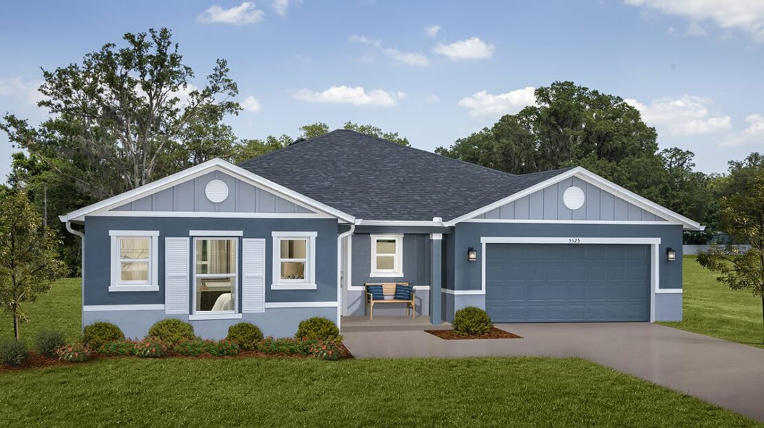 Plan 2178 Model at Cedar Crossings III Haines City FL