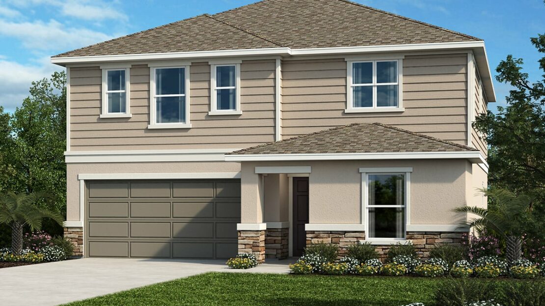 Plan 2387 Modeled Model at Robins Run by KB Home