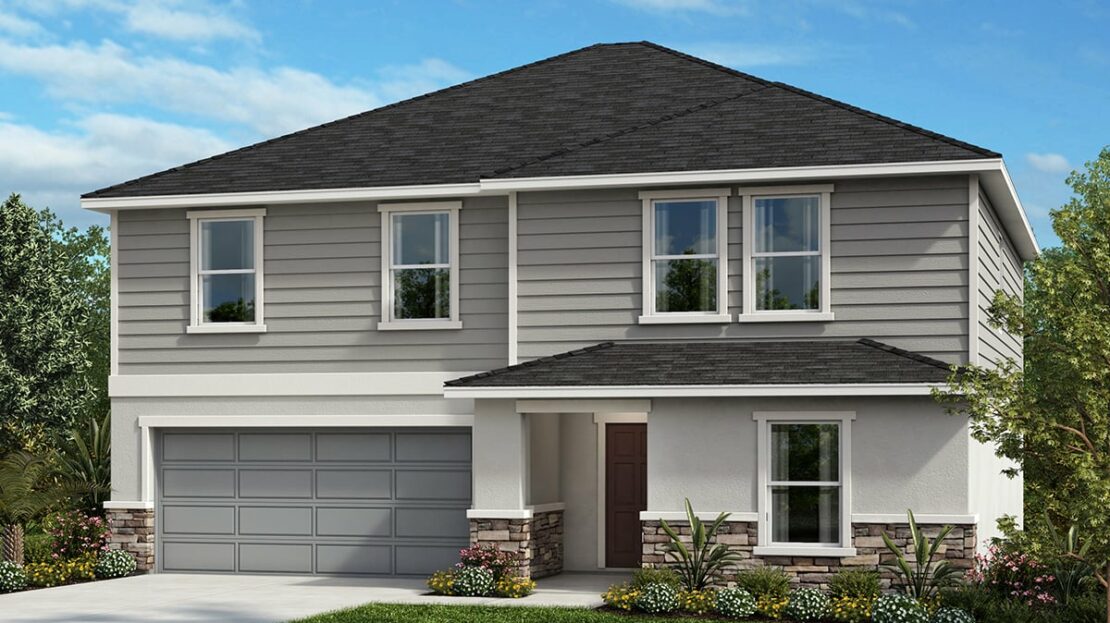 Plan 2566 Model at Cedar Crossings II by KB Home