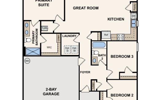 Abernathy Single Family floorplan