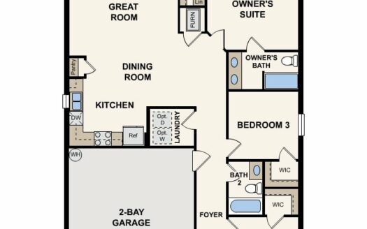 Alton Single Family floorplan