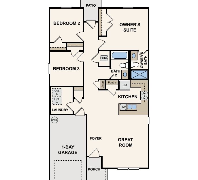 Briscoe Single Family floorplan