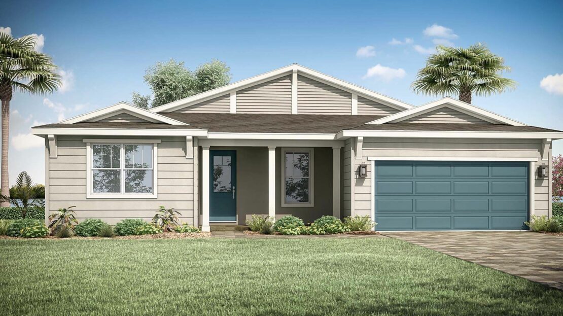 Citron Exterior floorplan Tradition - Kenley