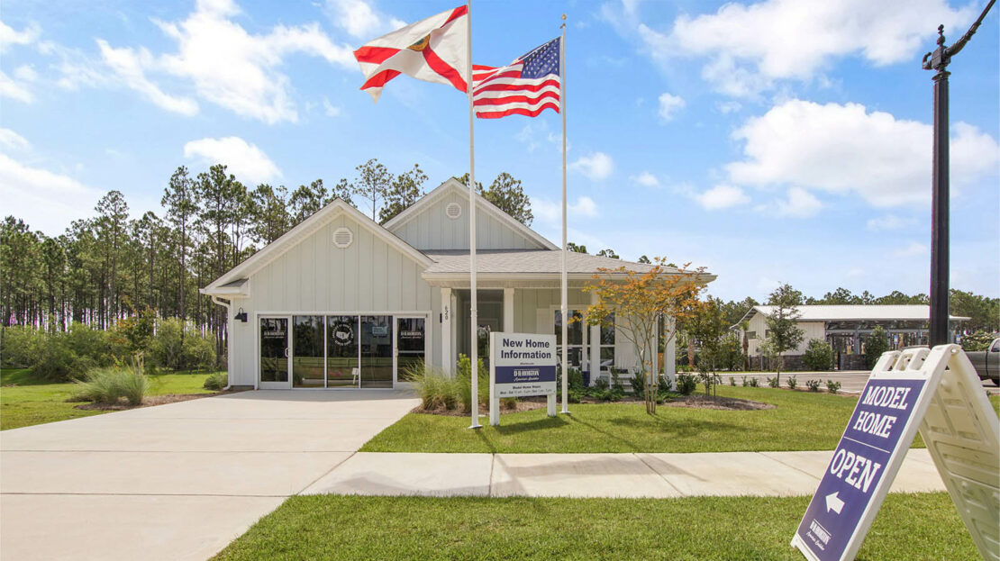 Delray Exterior floorplan