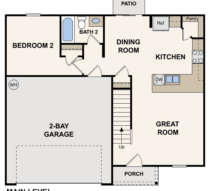 Dupont Single Family floorplan