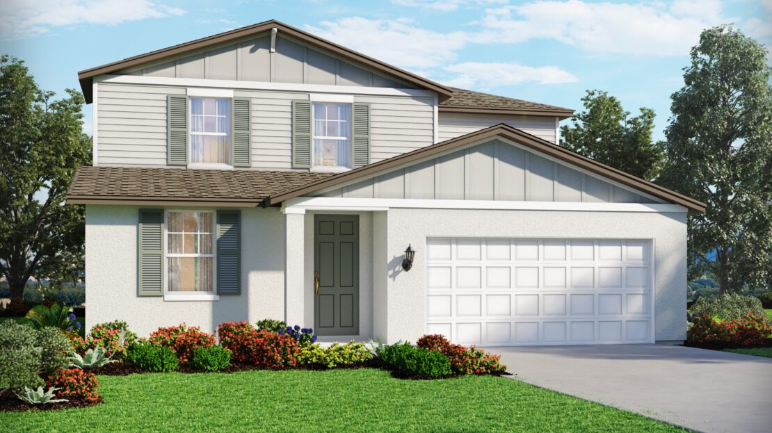 Orchid single-family floorplan