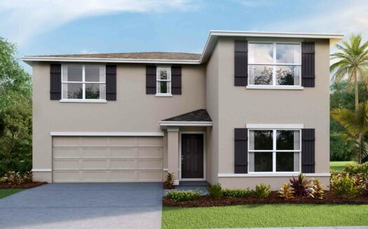 Ensley Exterior floorplan