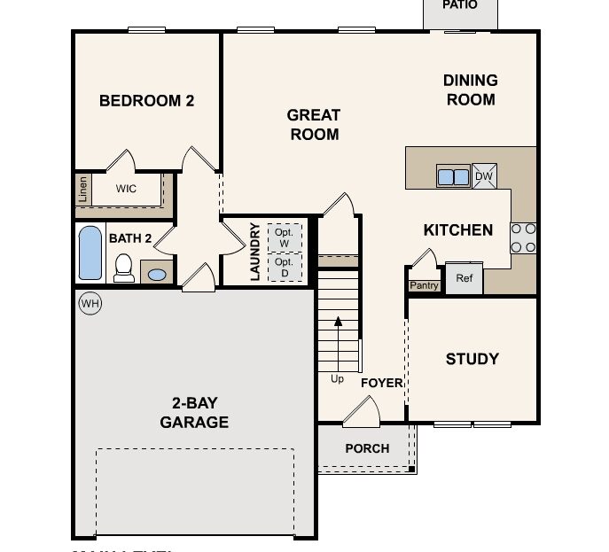 Gardner Single Family floorplan