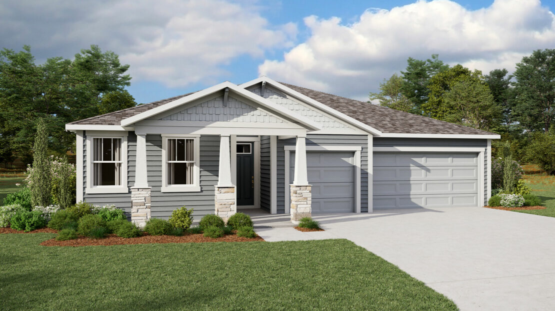 Hawkin Single Family floorplan RiverTown - Bluffs