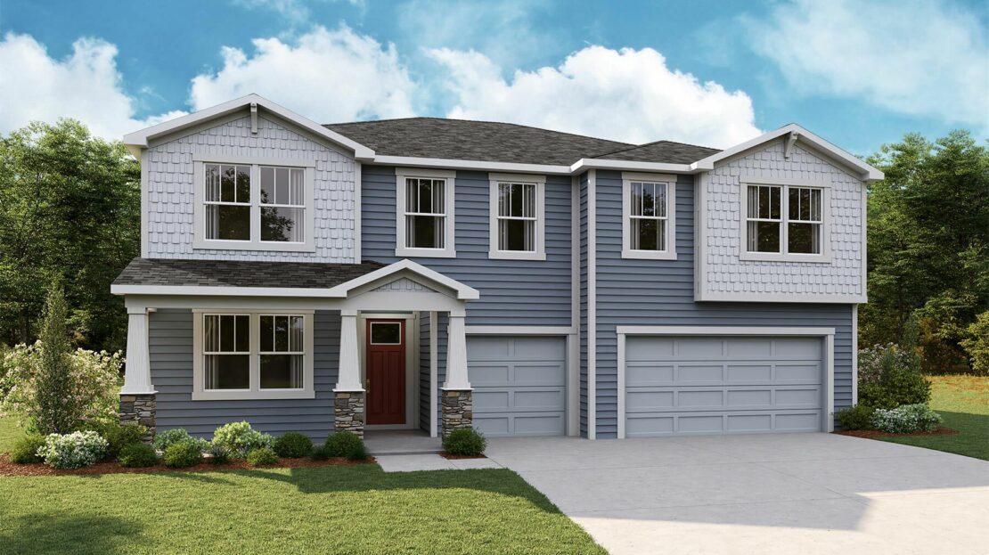 Clarendon Single Family floorplan RiverTown - Bluffs