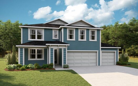 Kingsley Exterior floorplan RiverTown - Bluffs