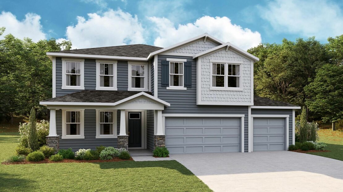 Kingsley Single Family floorplan RiverTown - Bluffs