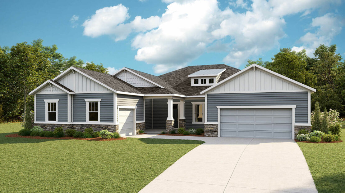 Aster Single Family floorplan RiverTown - Arbors West