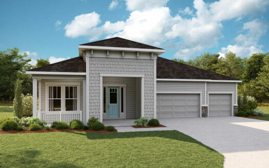 Cypress II Exterior floorplan RiverTown - Arbors West