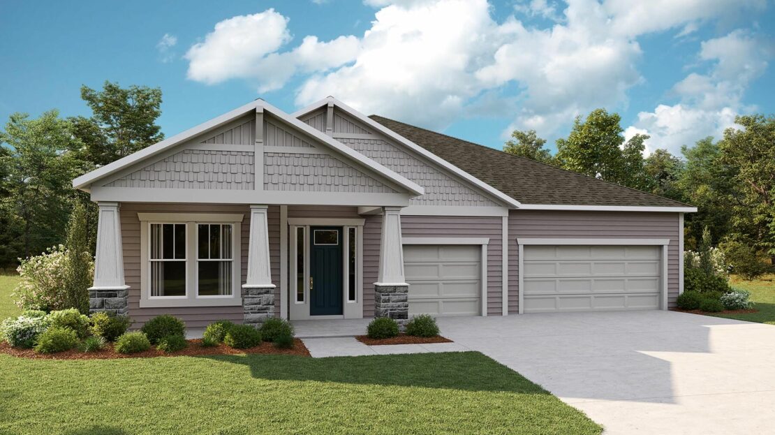 Cypress II Single Family floorplan RiverTown - Arbors West