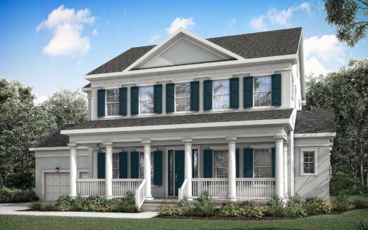 Sycamore Exterior floorplan Forest – Townhomes