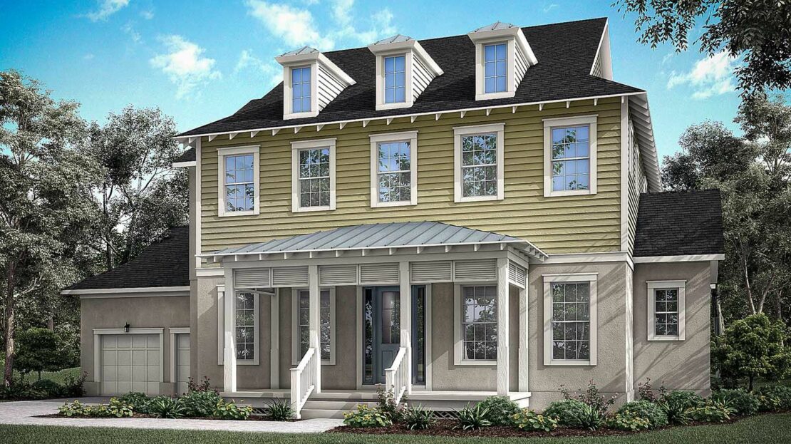 Sycamore Single Family floorplan Newfield - Rosette Park