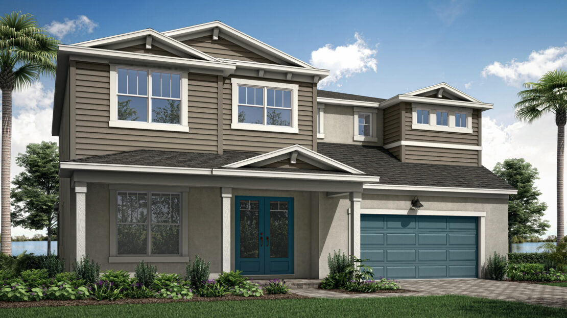 Graham Exterior floorplan Tradition - Kenley