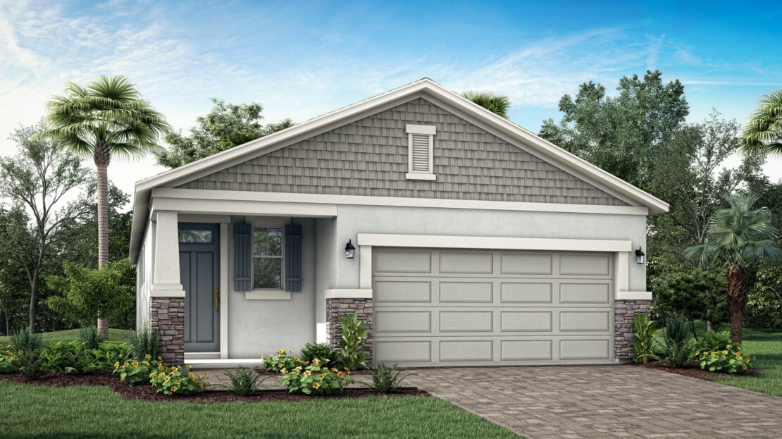 Greenway Single Family floorplan Asbury at Chapel Crossings