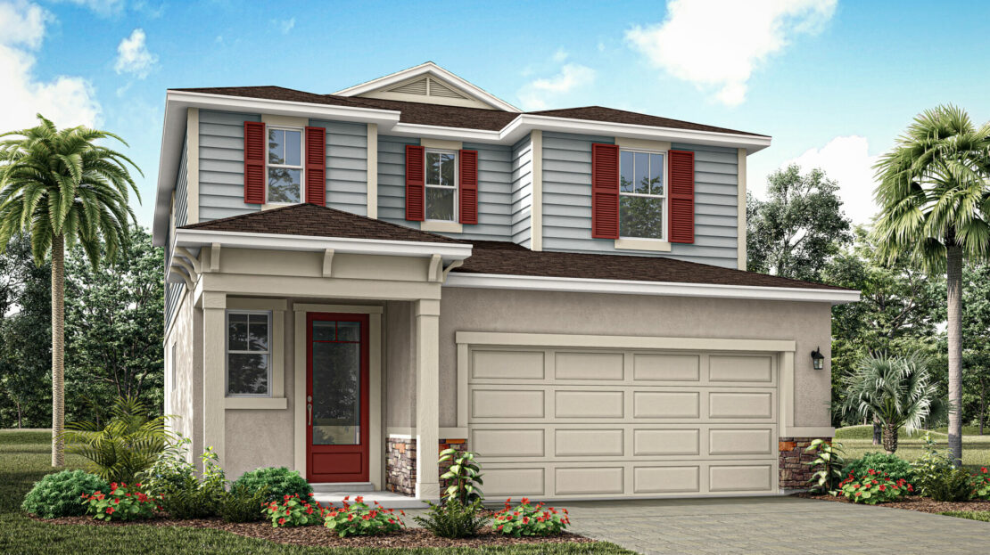 Woodruff Exterior floorplan Asbury at Chapel Crossings