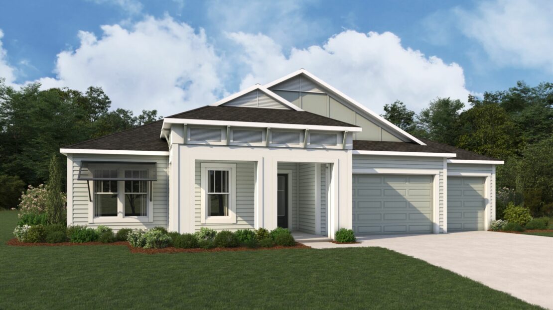 Garnet Exterior floorplan RiverTown - Springs