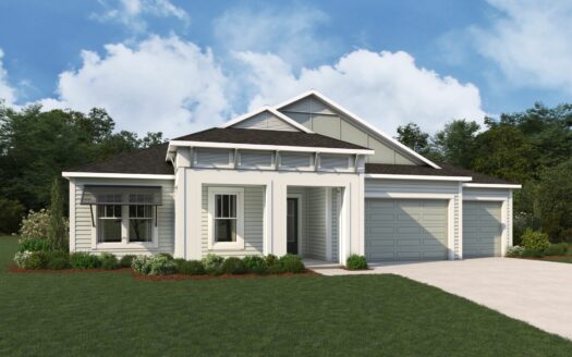 Garnet Exterior floorplan RiverTown - Settlement